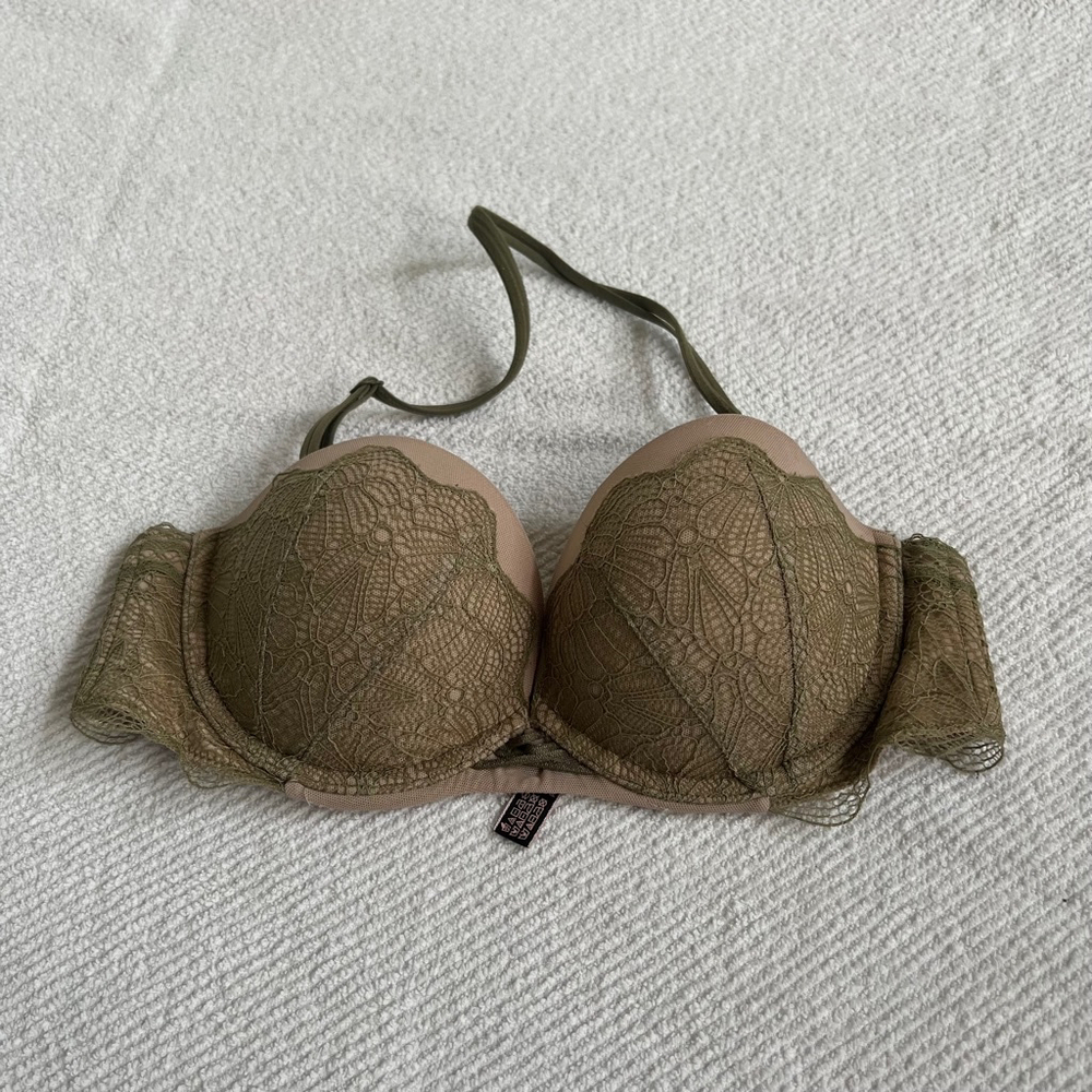 Women's Victoria's Secret Green Bra 34B/C75